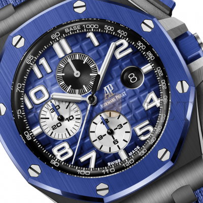 AUDEMARS PIGUET ROYAL OAK OFFSHORE BLUE DIAL 42MM WATCH 26405CE.OO.A030CA.01